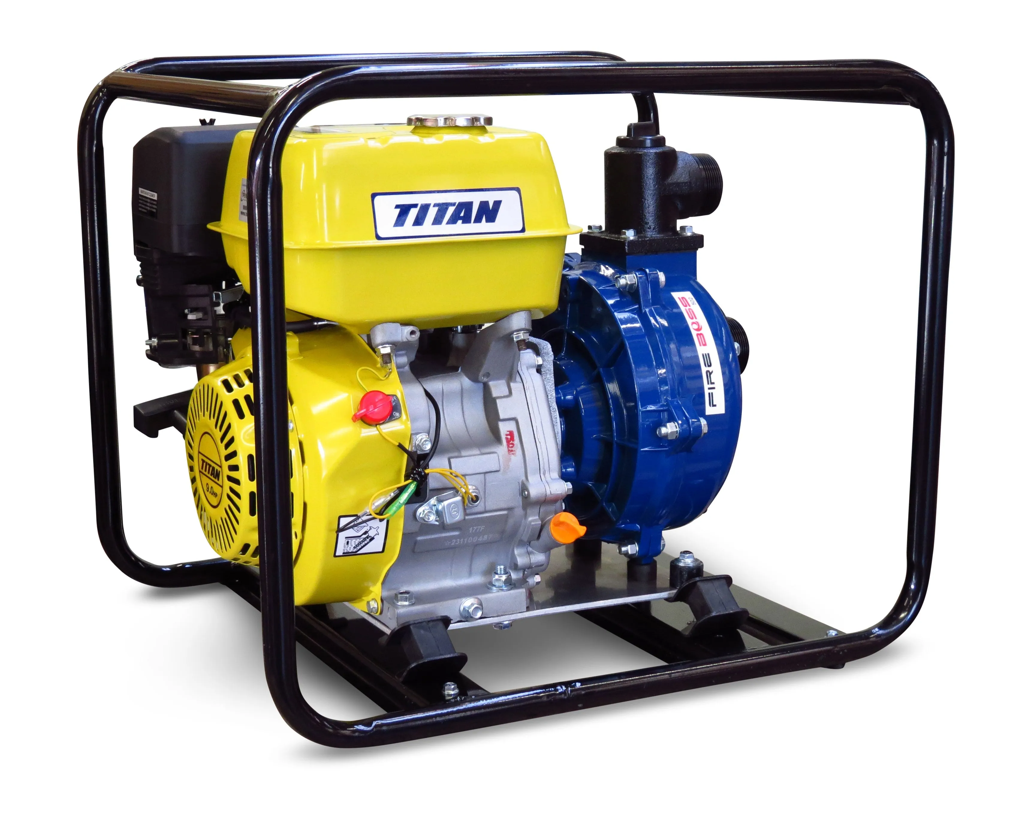 2" Titan Fireboss® 502 Twin Impeller Water pump 9HP