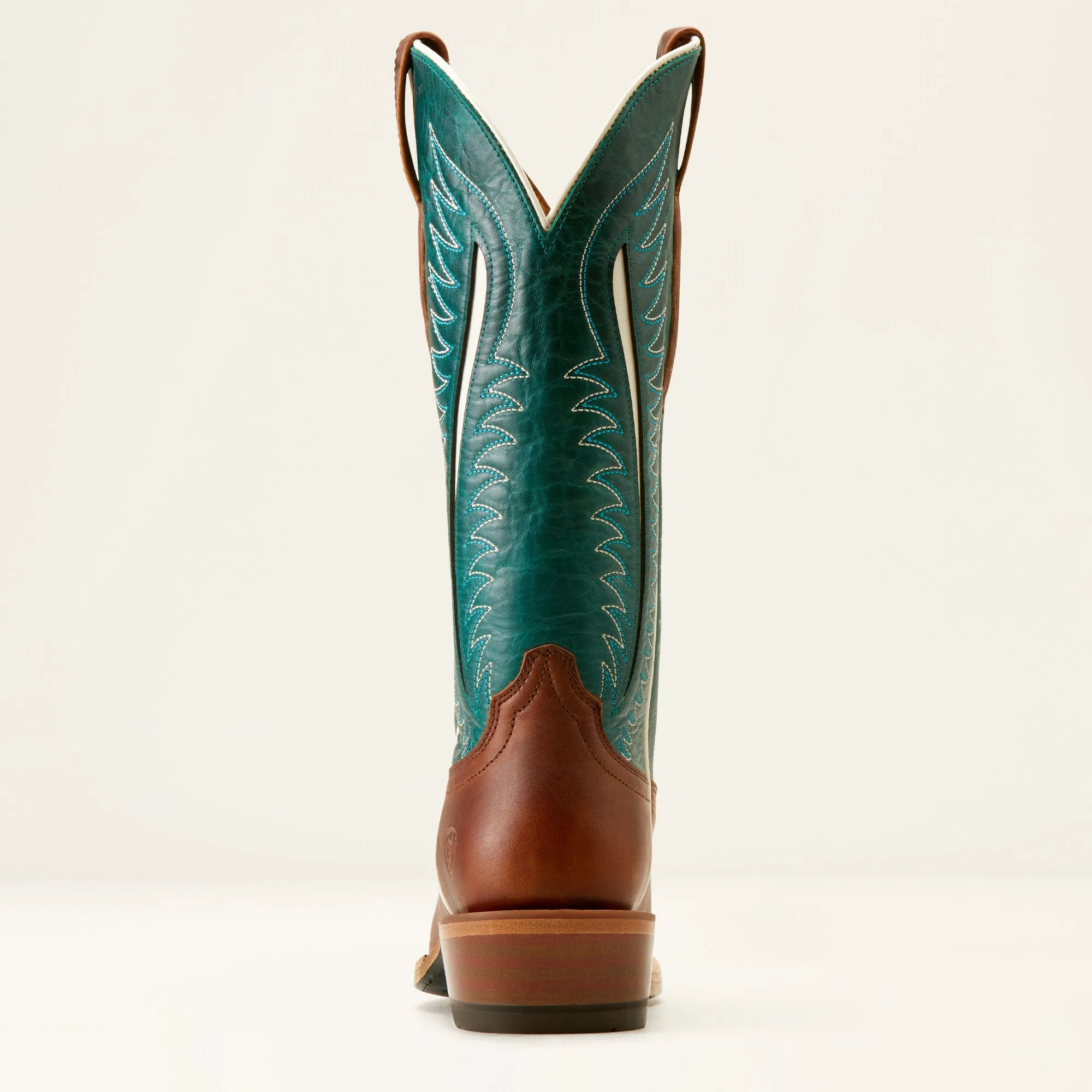 Ariat Women's Rust Futurity Limited J-Toe Western Boots with Dark Green Tops