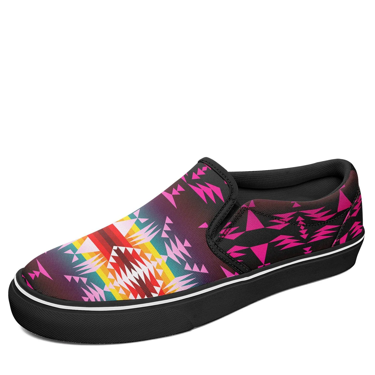 Between the Appalachian Mountains Otoyimm Kid's Canvas Slip On Shoes