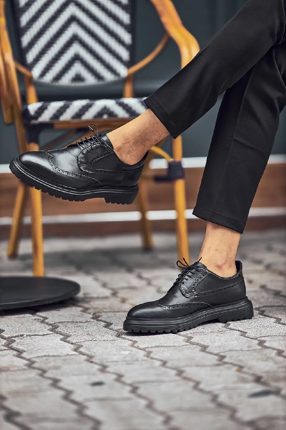 Brogue Black Shoes