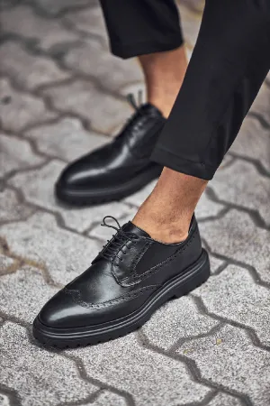 Brogue Black Shoes