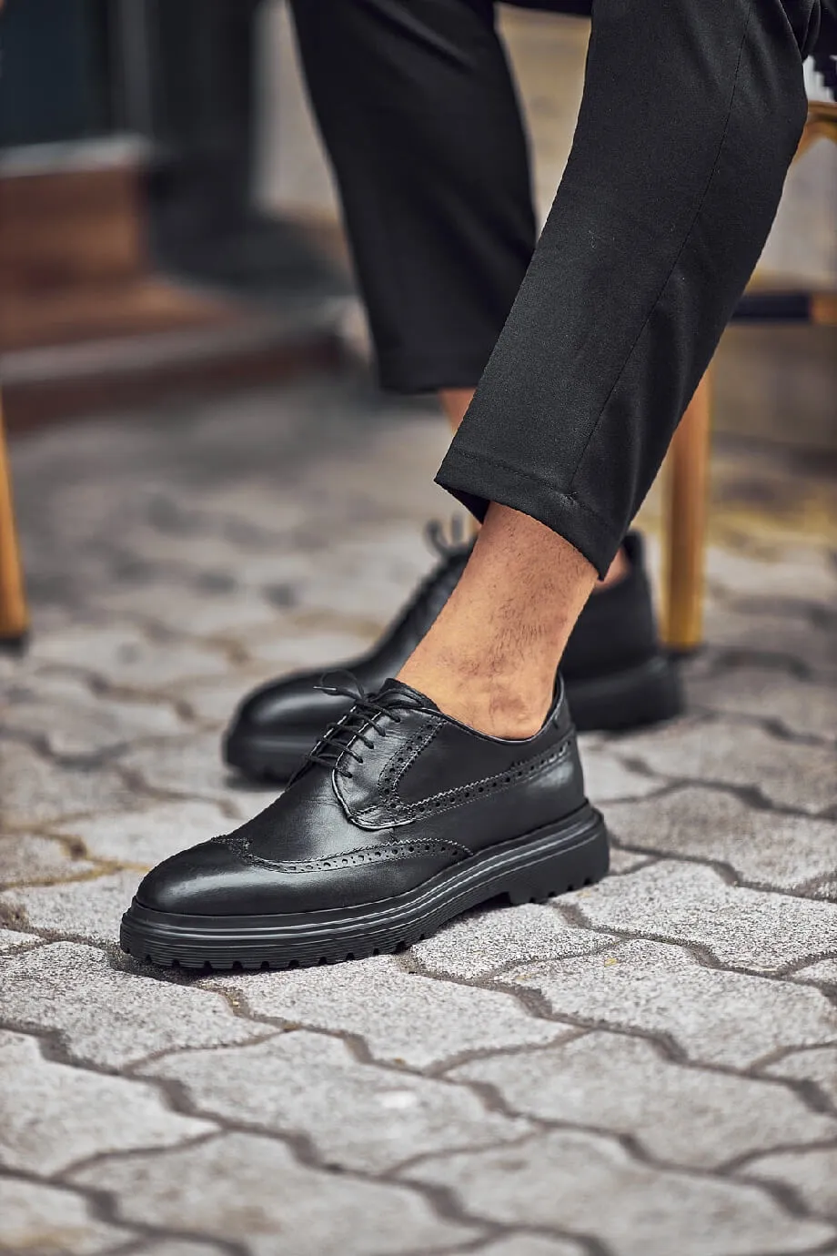 Brogue Black Shoes