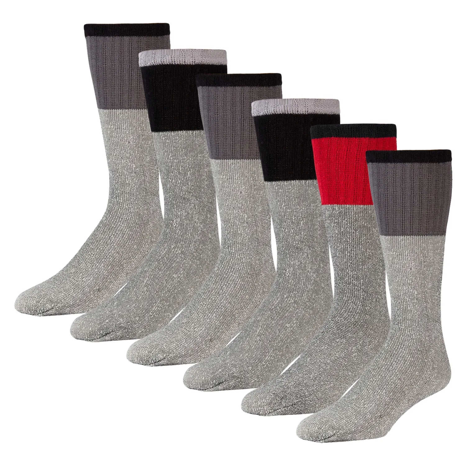 Cotton Hiking Thermal Tube Men's Socks, Size 10-13