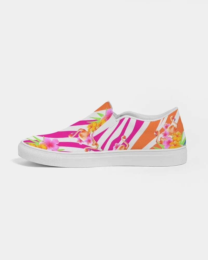 FLAMINGO FIESTA CANVAS SHOES