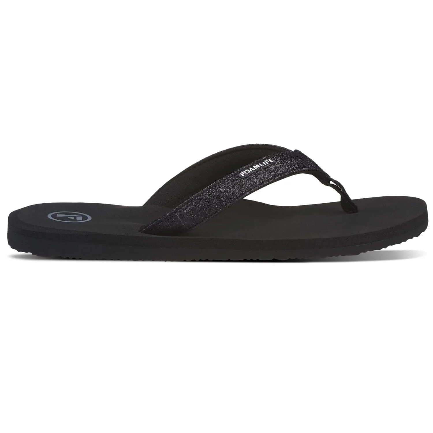 Foamlife Womens Zani Flip Flops - Black