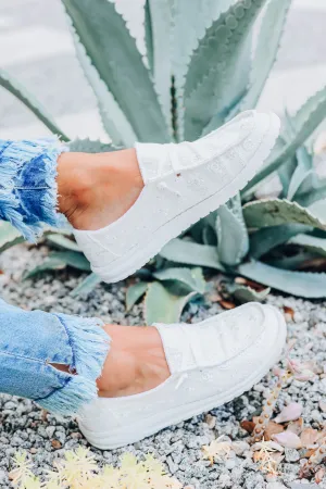 Hooray Slip on Sneakers - White