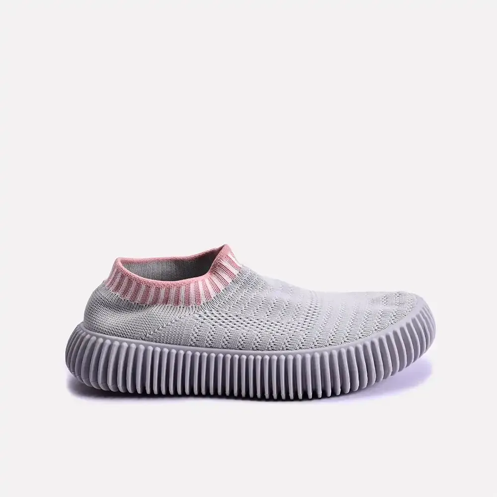 Jessica Gray Slip On Sneakers 0440662