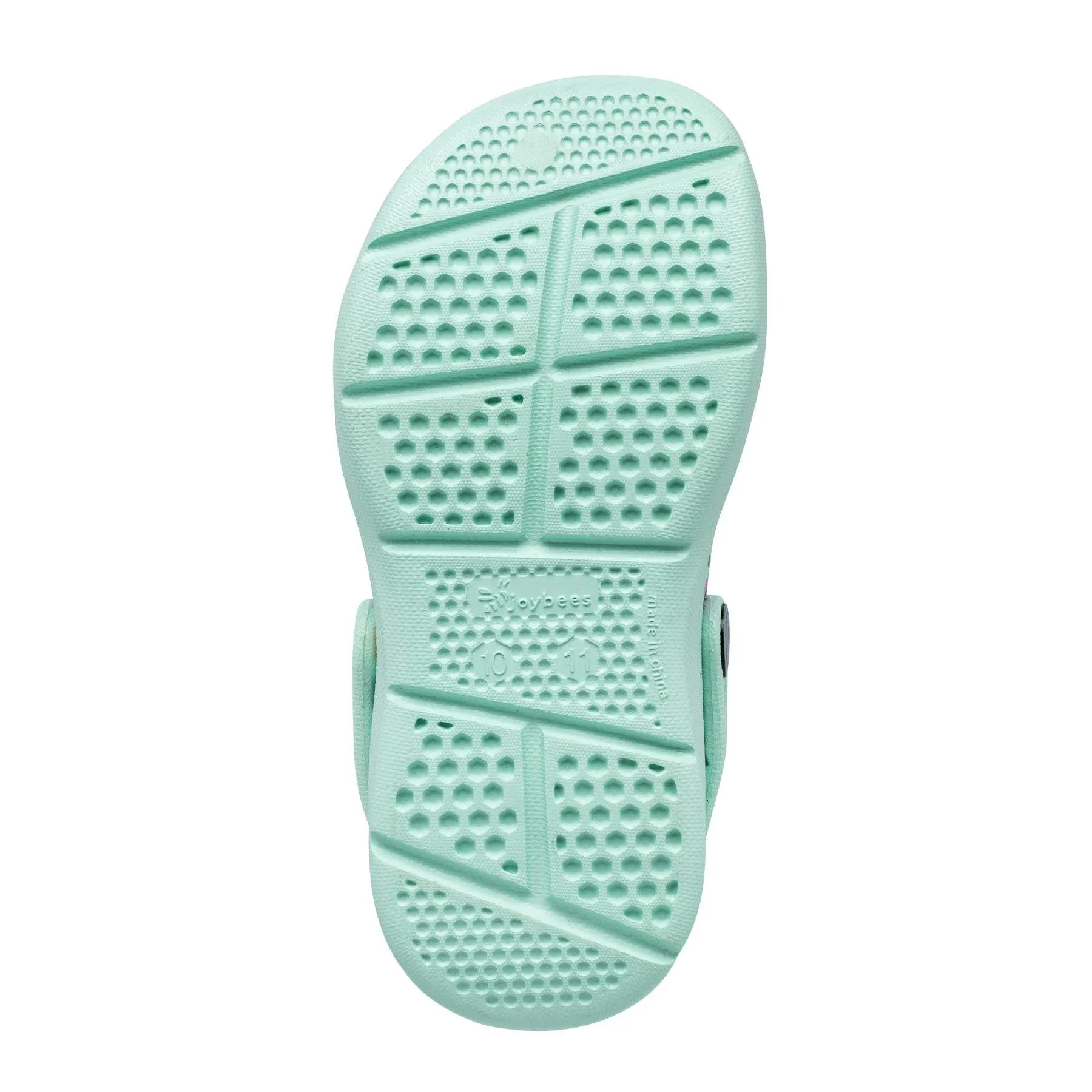 Joybees Kids Active Clog Graphic Polka Dot Mint