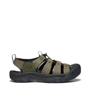 KEEN Men's Newport H2 Waterproof Sandal in Forest Night