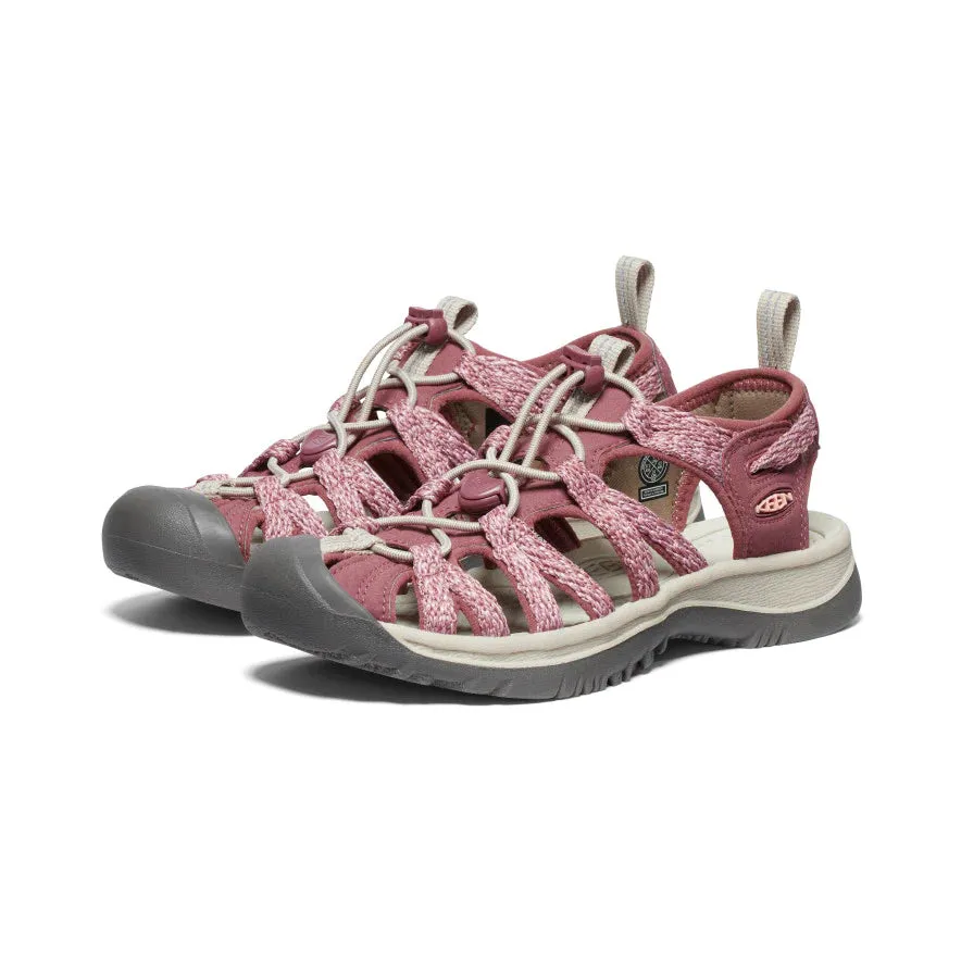 KEEN WOMENS WHISPER ROSE BROWN