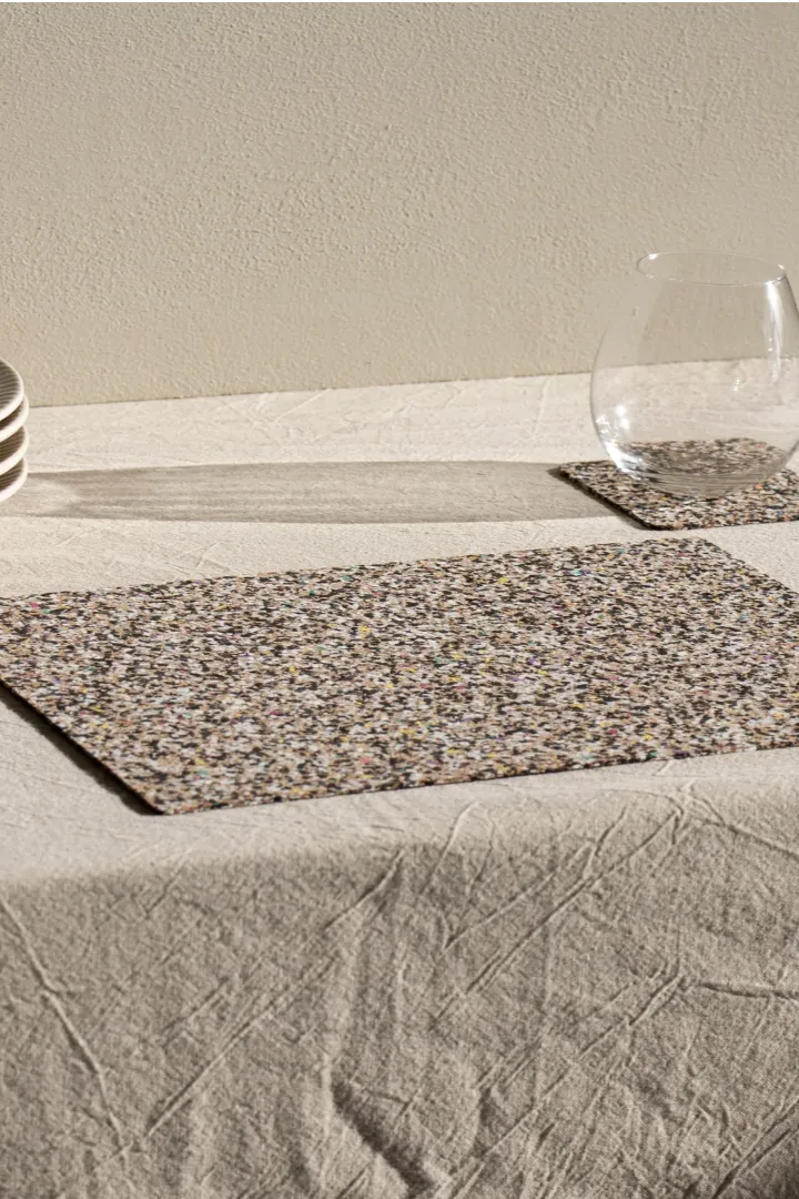 Liga Beach Clean Rectangle Placemat - Set of Four