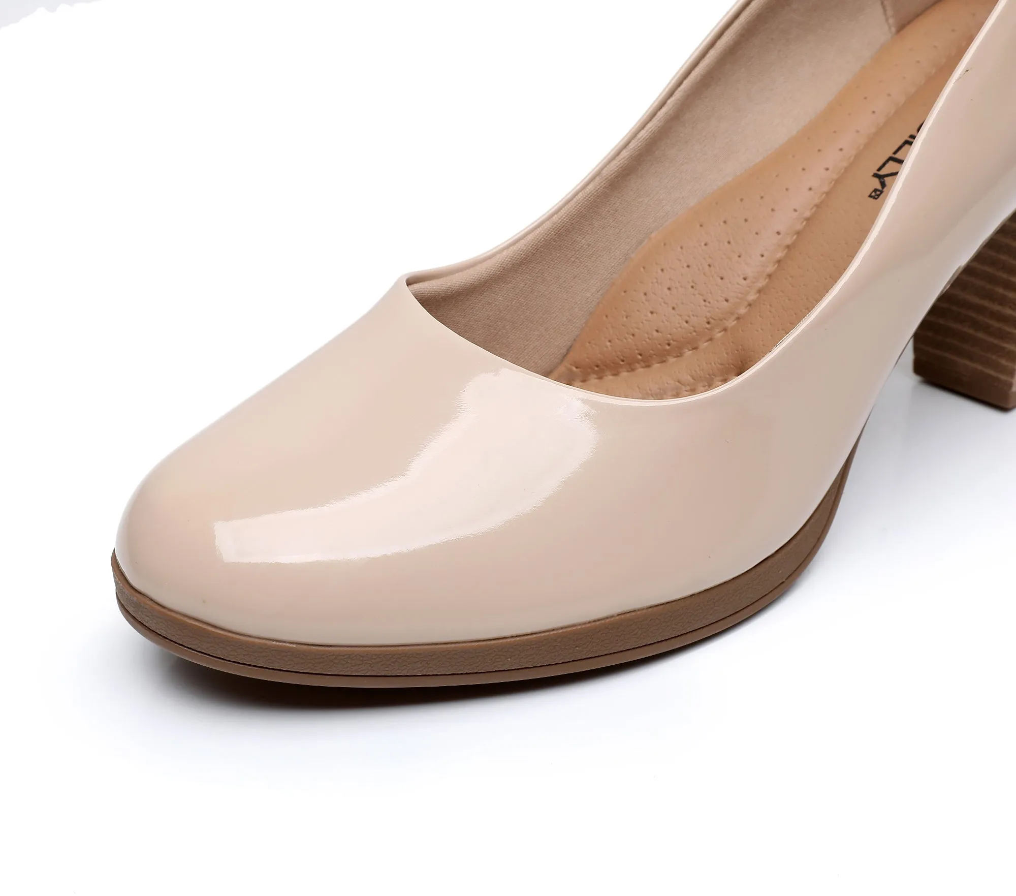 Luminous Glam Heels - Nude (130.185)