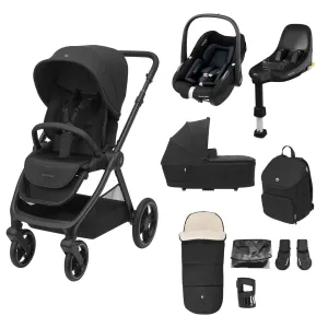 Maxi-Cosi Oxford 9pc Select Travel System in Black