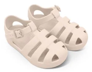 Monaco Matt Beige Jelly Sandals