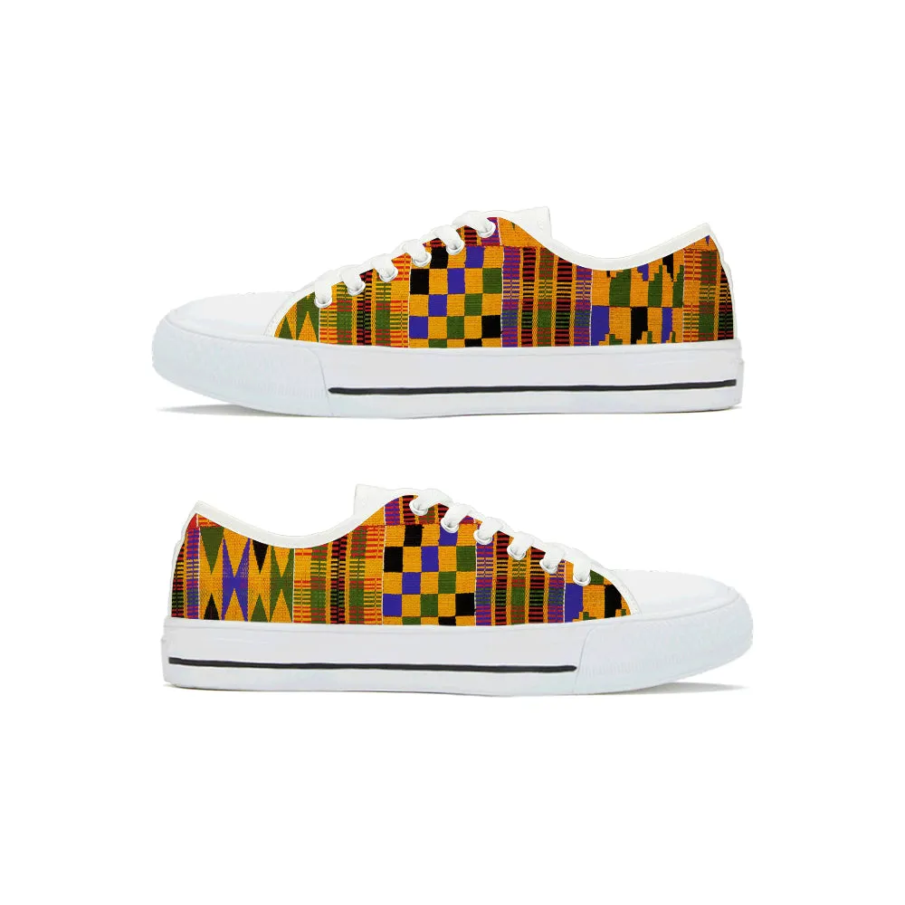 OG Kente Low Canvas