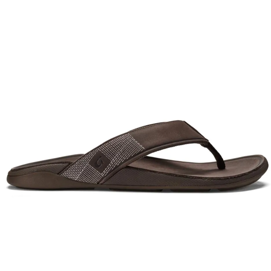 Olukai "Tuahine" Men's Waterproof Leather Sandals