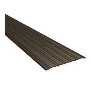 Pemko 272D Saddle Threshold - 6" Width, 1/4" Height, Dark Bronze Anodized Aluminum Fire Rated