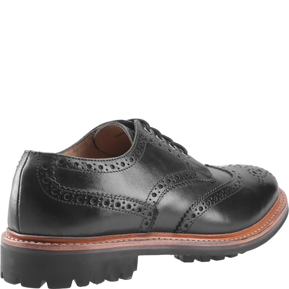 Quenington Commando Goodyear Welt Shoes Black