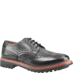 Quenington Commando Goodyear Welt Shoes Black