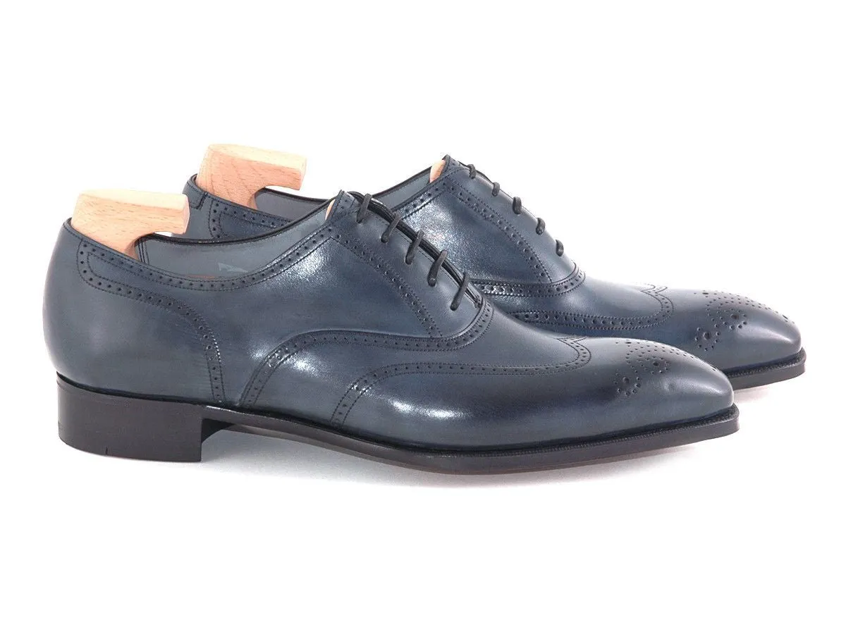 "Mitchell" in Midnight Blue Calf - Deco