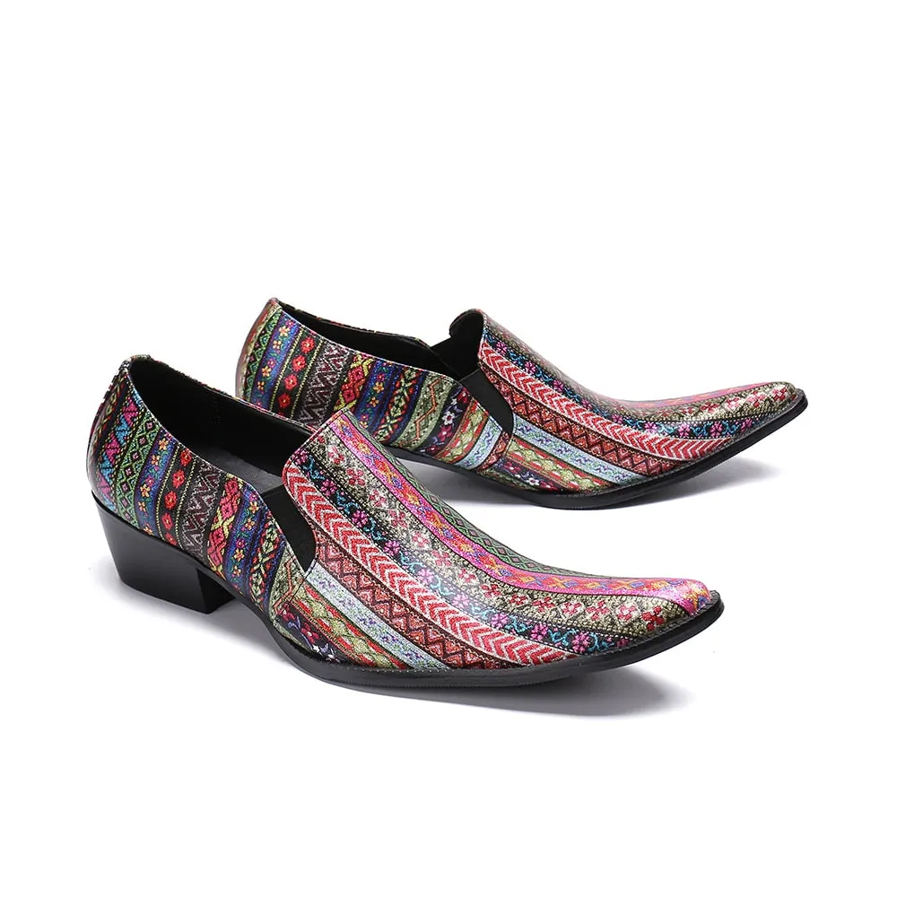 RegalExo Pointed Toe Slip-On Oxford Shoes