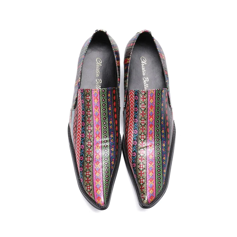 RegalExo Pointed Toe Slip-On Oxford Shoes