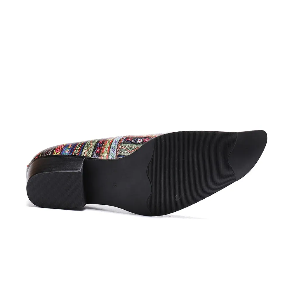 RegalExo Pointed Toe Slip-On Oxford Shoes