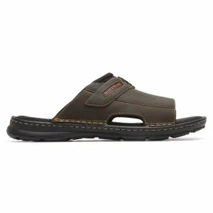 Rockport  Men's Darwyn Slide 2 Brown W