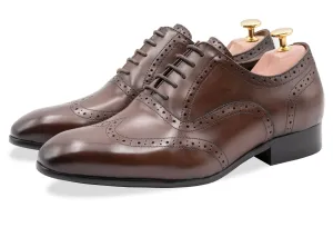 Rosario Wingtip Pecan Oxford