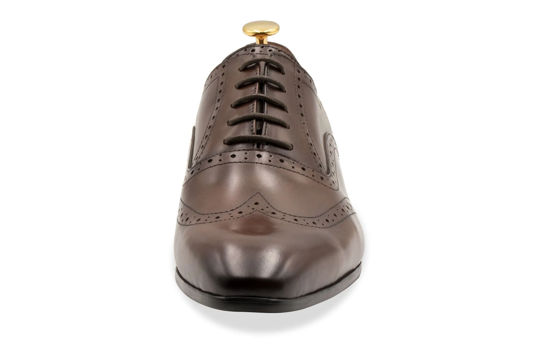 Rosario Wingtip Pecan Oxford