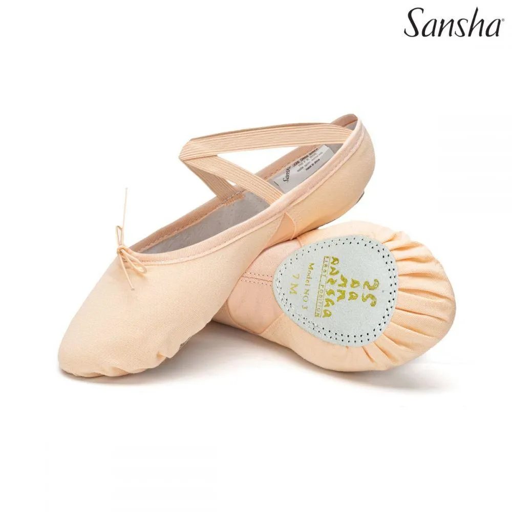 Sansha - soft shoes split sole SILHOUETTE 3C