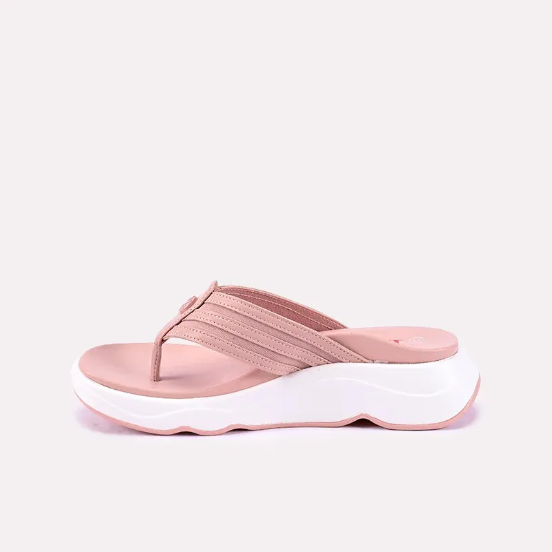 Sky Pink Comfy Flip Flops 0412680