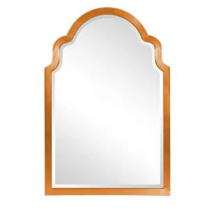 Sultan Mirror - Glossy Orange 24" W x 36" H