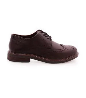 The Flex Brogue Lace Up Coffee