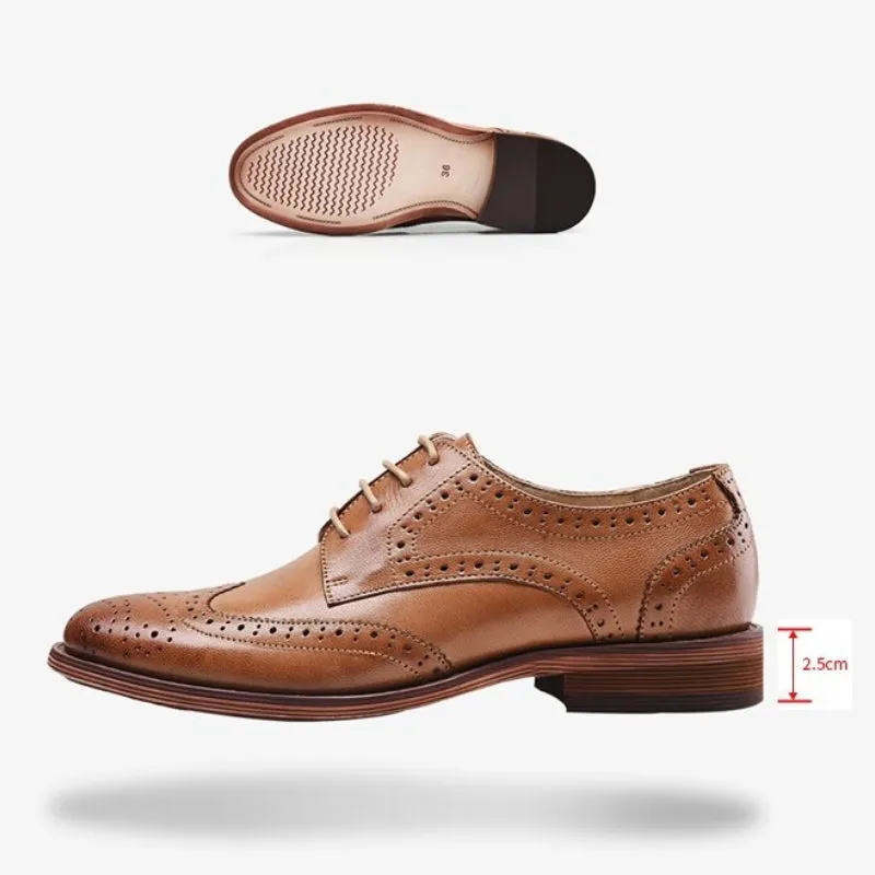 Vintage-Inspired Casual Lace-up Oxford Vegan Leather Shoes