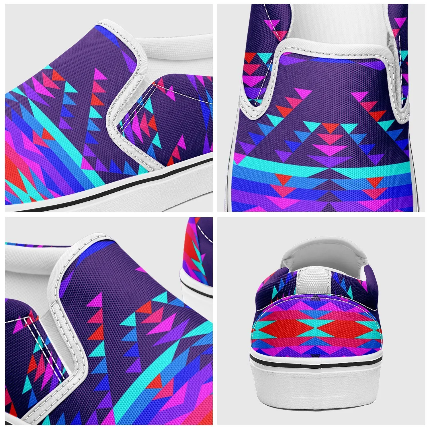 Vision of Peace Otoyimm Kid's Canvas Slip On Shoes