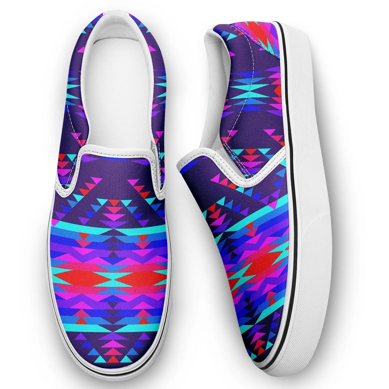 Vision of Peace Otoyimm Kid's Canvas Slip On Shoes