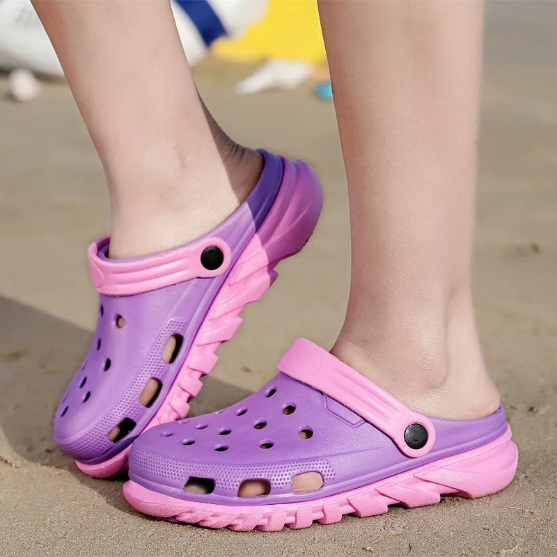 Women's breathable flat fashion cute beach sandals slippers