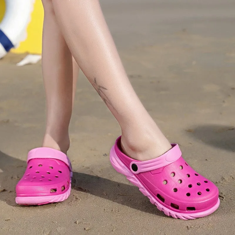 Women's breathable flat fashion cute beach sandals slippers